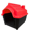 Casinha Cachorro cão Porte Grande N8 Casa Pet Desmontável Resistente - Vermelho